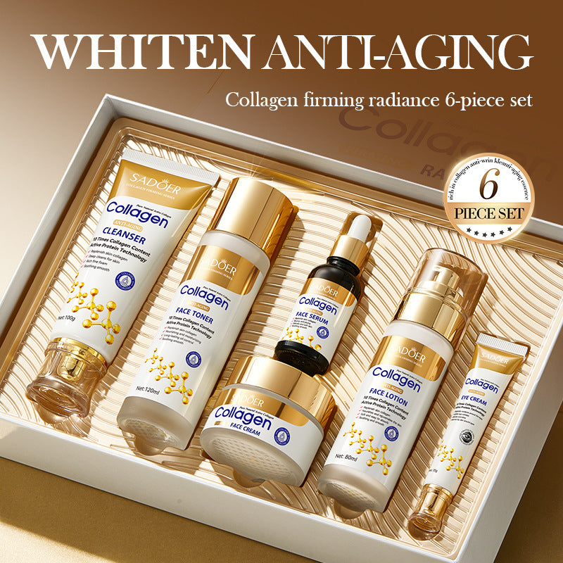 Collagen firming 6-piece skincare set