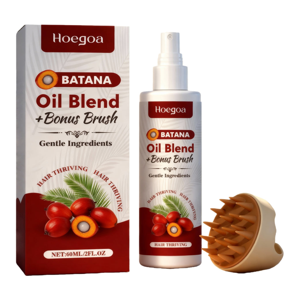 HOEGOA hair care spray with massage comb
