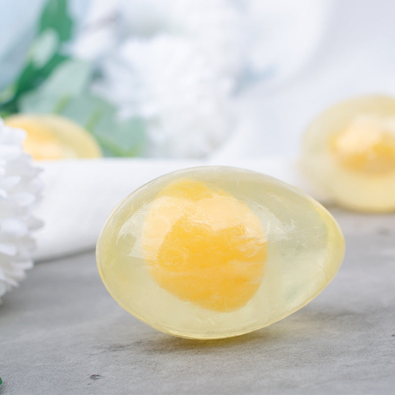 Egg and collagen whole body cleansing soap, 80g