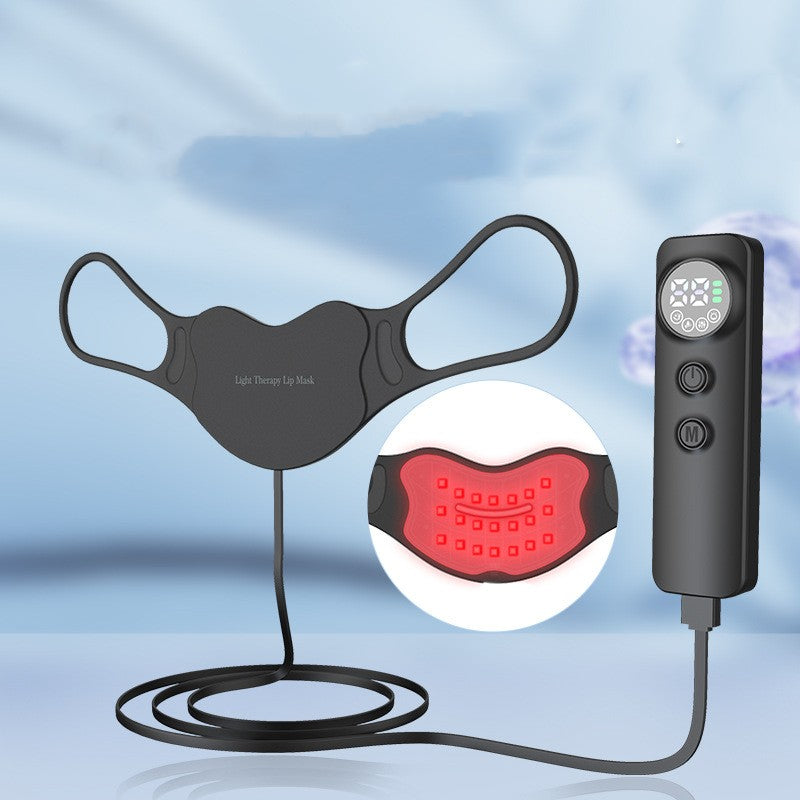 Photon lip care light therapy device