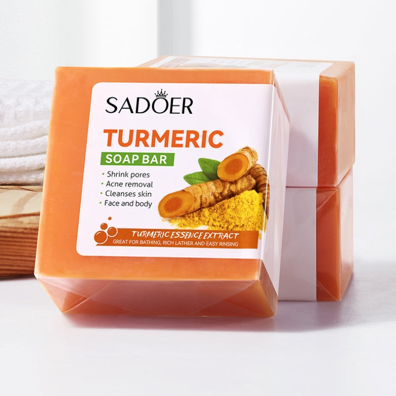 Turmeric essential oil handmade soap, 100g