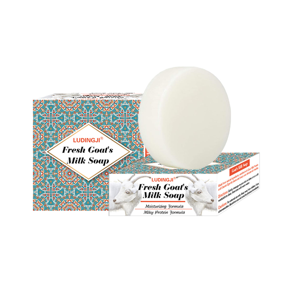 Goat milk handmade soap, gentle cleansing