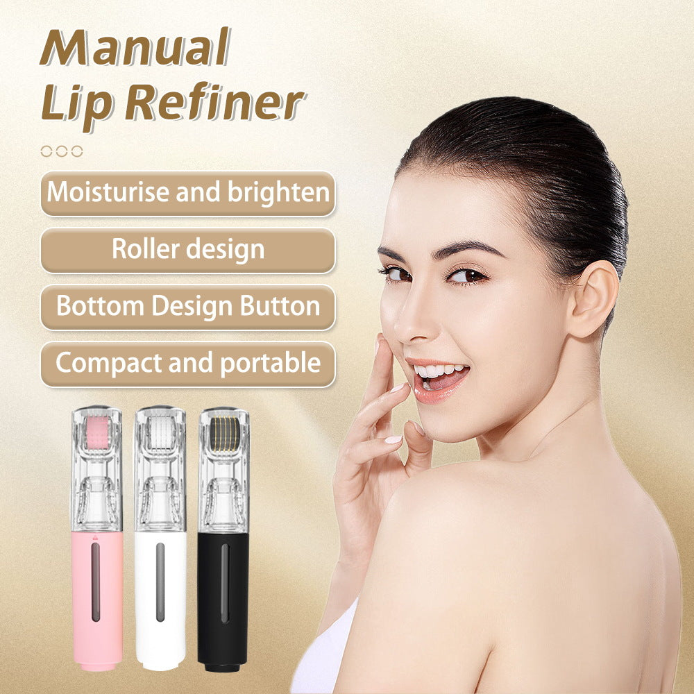Vibration lip massager for fuller-looking lips