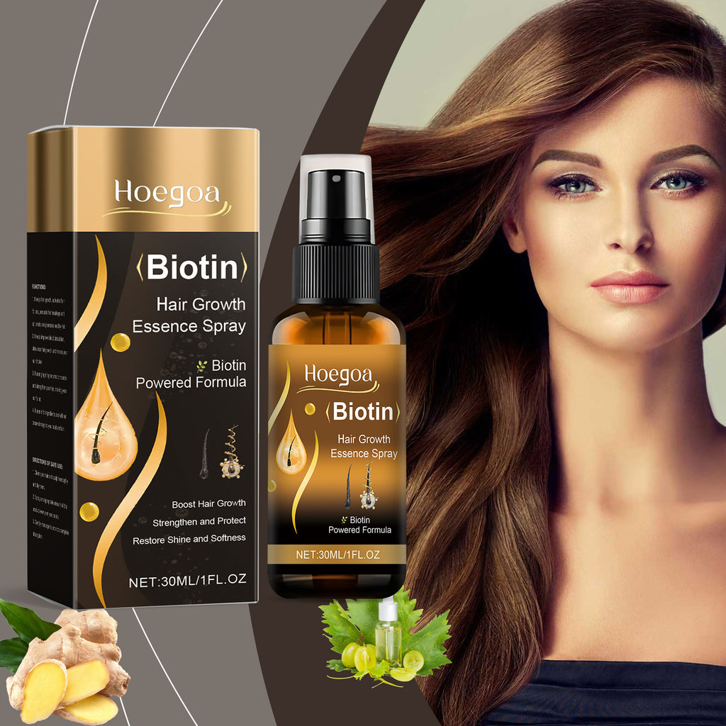 Grape seed and ginger root hair care spray for tough hair