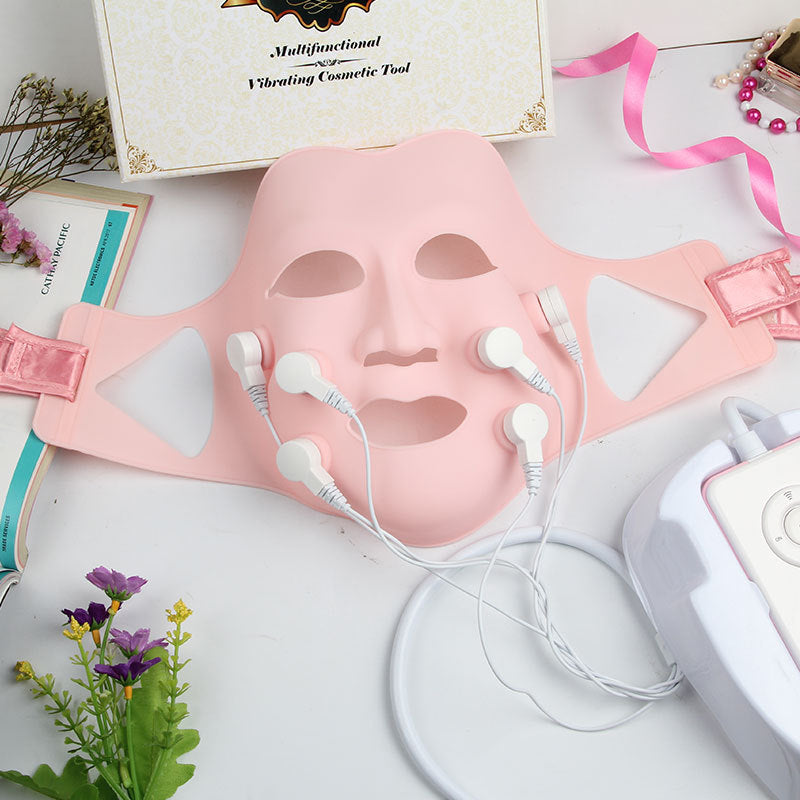 LED vibration massage beauty mask