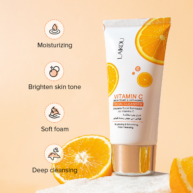 Laikou vitamin C facial cleanser, 40g
