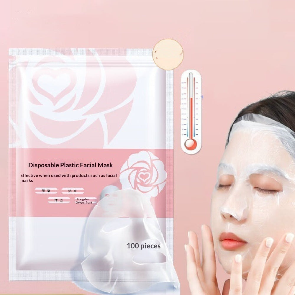 Disposable facial mask sheets, 100-pack