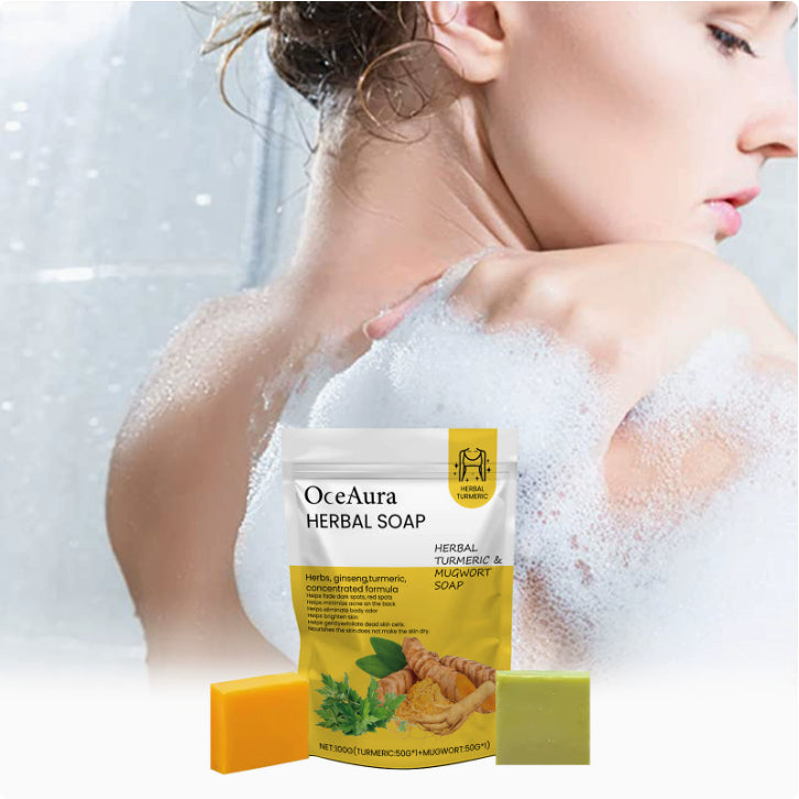Turmeric herbal skincare soap bar